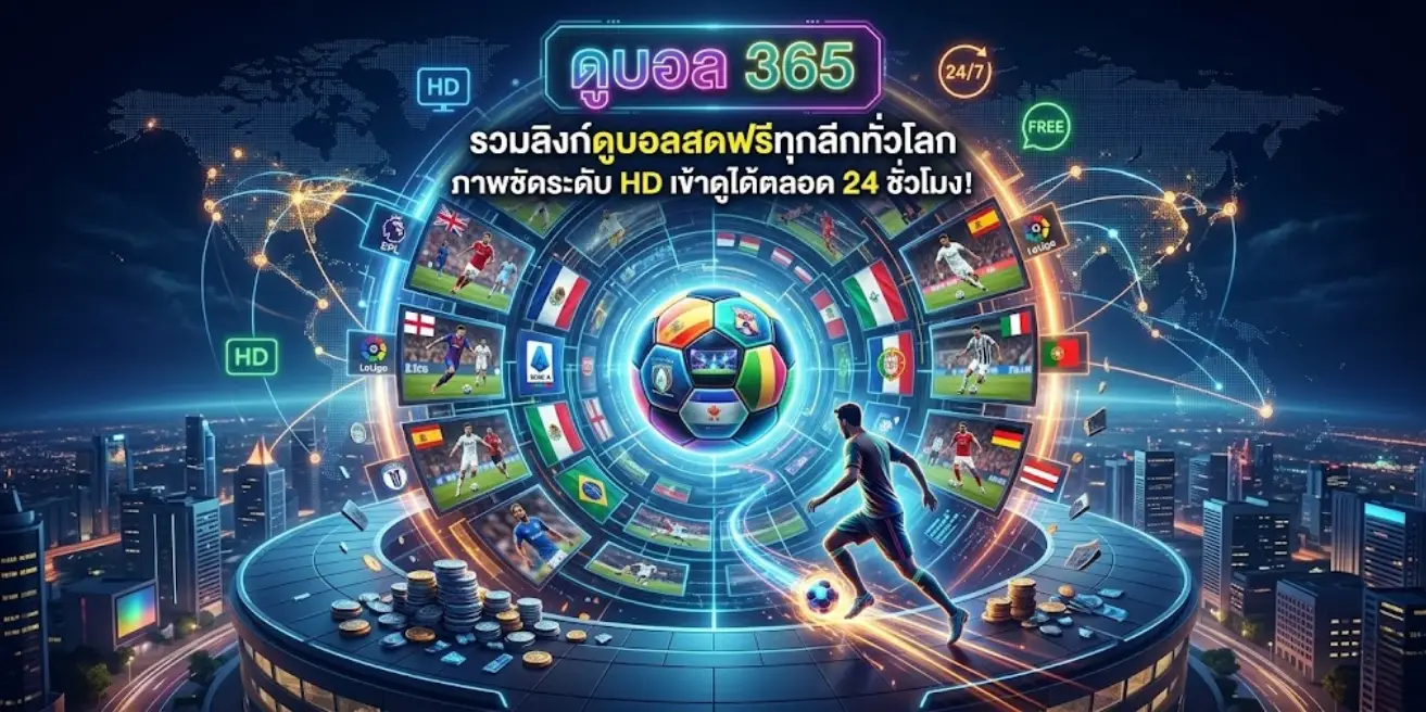 ดูบอล 365 รวมลิงก์ดูบอลสดฟรีทุกลีก